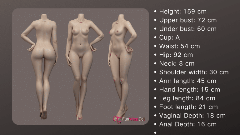 FS159cm A Cup-Body Measurements