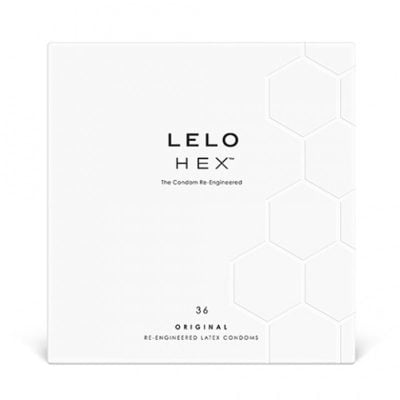 LELO HEX Condoms Original - 36 Condoms