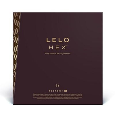 LELO HEX Respect XL - 36 Condoms