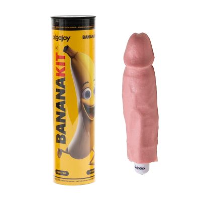Bananakit Penis Molding Kit With Vibrator Pink