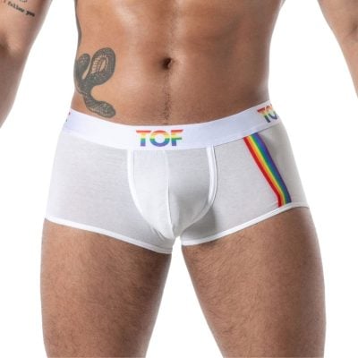 TOF Paris Joyful Pride Trunks White Large