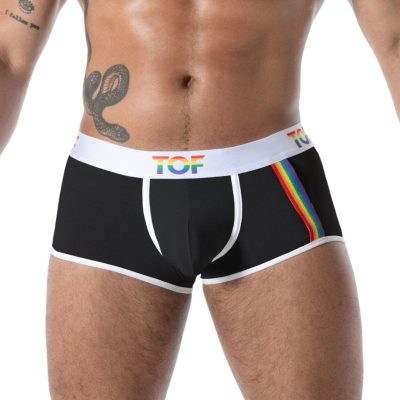 TOF Paris Joyful Pride Trunks Black Medium