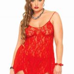 Leg AvenueRose Lace Flair Chemise