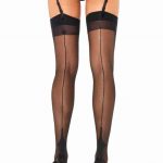 Leg AvenueLycra Cuban Foot Stockings