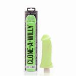 The Glow in the Dark Clone-A-Willy's quick-set molding process creates incredibly life-like detail