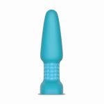 silicone plug is powerfully charged to stimulate all the right spots. Use with or without the wireless remote control that not only makes use a breeze