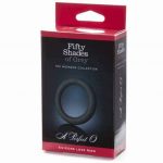 Fifty Shades of Grey - Silicone Cock Ring Black