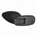 ElectraStim - Silicone Rocker Butt Plug Medium Black