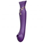 Zalo - Queen Set G-Spot Pulsewave Vibrator Purple