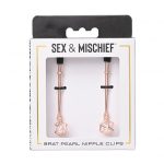 Sportsheets - Sex & Mischief Brat Pearl Nipple Clips