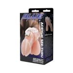 Blueline - Acrylic See-Thru Chastity Cage