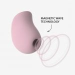 Fun Factory - Mea Suction Toy with Magnetic Wave Technology Powder Rose