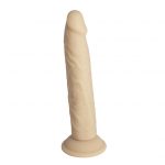 8 cm Silicone Bendable Dual Density Dildo Vanilla