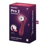 Satisfyer - Pro 2 Generation 3 Wine Red