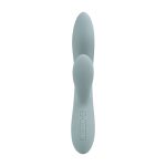 Svakom - Chica App-Controlled Warming G-spot and Clitoris Vibrator Turquoise Grey