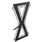 bdsm-architecture-fetish-furniture-steel-hour-glass-cross-with-bondage-rings-front-side
